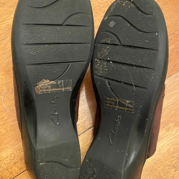 Clark’s leather upper clogs very nice comfy 9W - Picture 15 of 16